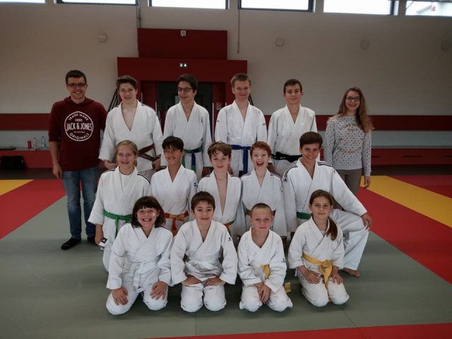 Stage judo vacances octobre 2017