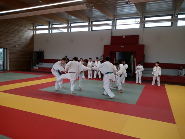 Stage judo vacances octobre 2017