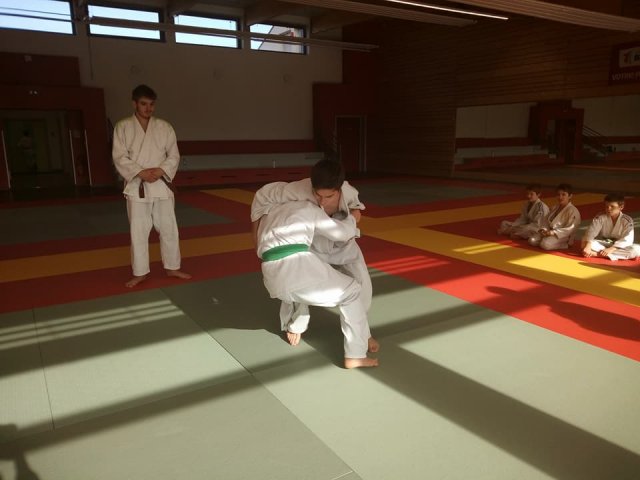 Stage judo vacances octobre 2017