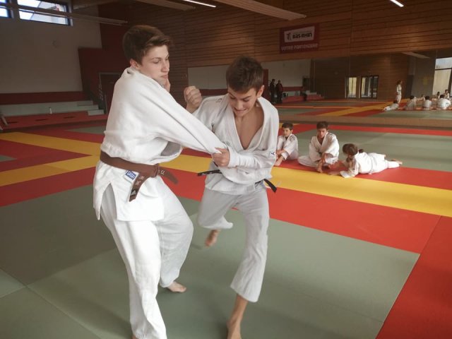 Stage judo vacances octobre 2017